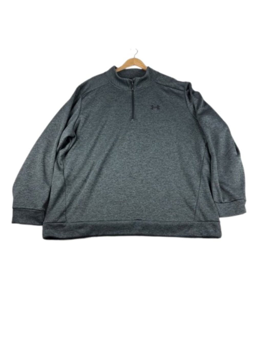 Under Armour 1/4 Zip Sweatshirt loose fit – Gray, Size 4XL